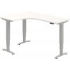 OFFICE PRO s.r.o. HOBIS trigon elektr.staviteľný stôl pamäť.ovlád. - MST 3M 60 P, biela