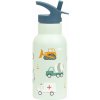 A Little Lovely Company - nerezová fľaša na pitie, 350 ml - vozidlá