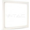 Mini LED panel štvorcový Premium na povrch 12W, 3000K, 900lm, VT-1205SQ (V-TAC)
