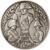 Česká mincovna Strieborná medaila Bitka troch cisárov stand 311 g