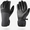 WEDZE Lyžiarske rukavice 500 Sport čierne S