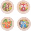 Bigjigs Toys hra minilabyrint zvířátka 1ks Veverka