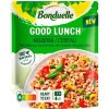 Bonduelle Good Lunch sterilizovaná zmes špaldy hrášku fazúľ paradajok papriky a olív 250 g