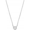 TI SENTO strieborný náhrdelník so zirkónom 3845ZI/42