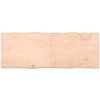 Stolová doska 160x60x(2-6) cm neošetrený masív živé hrany