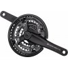 kliky FORCE EIGHT3.1 Al 42/32/22z 175mm,černé