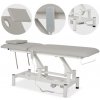 Habys Terapeutický stôl Optima, elektrické nastavenie výšky s ručným ovládačom – Satin Comfort k729 sivý