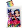 Rainbow High sada písacích potrieb so zápisníkom v puzdre