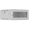 LAE Lanberg WF01-6604-23S rack 4U Nástenný regál Šedá
