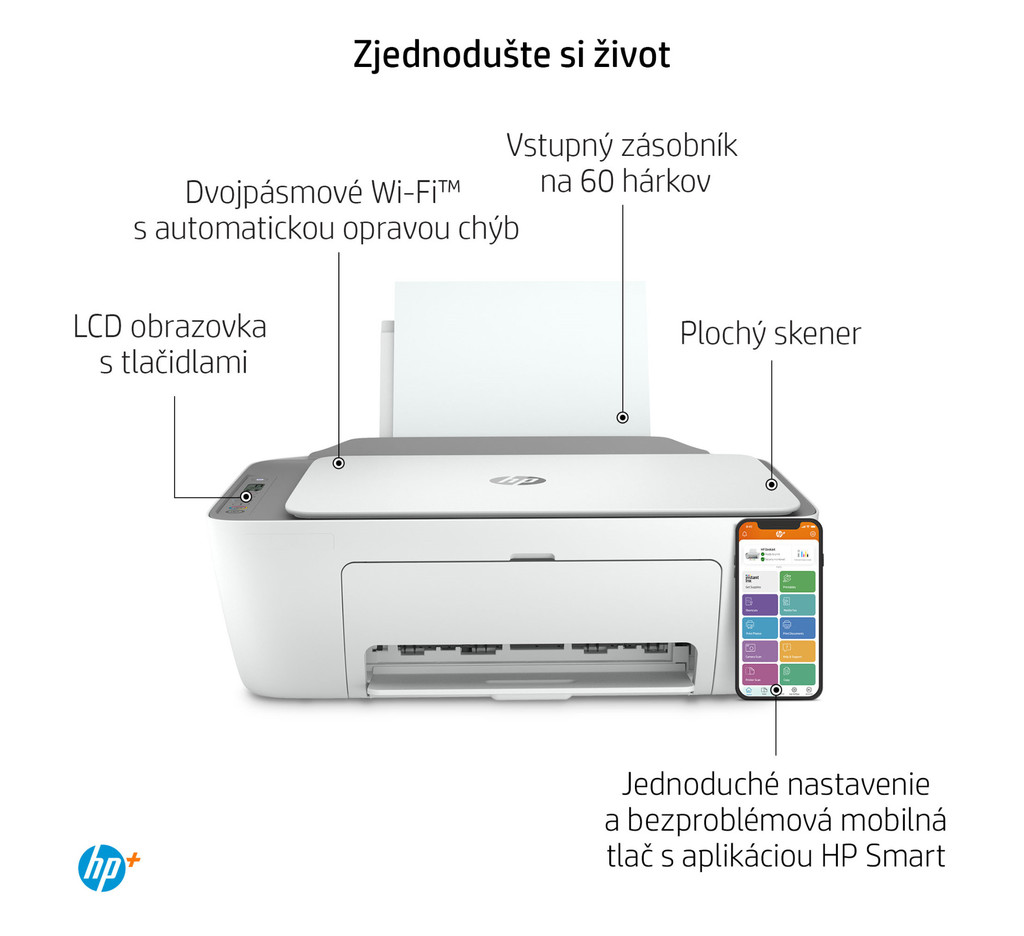 HP DeskJet 2720e 26K67B Instant Ink od 36,28 € - Heureka.sk