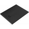 Kludi Terra obdĺžniková sprchová vanička 90x70 cm čierna 08DW0439