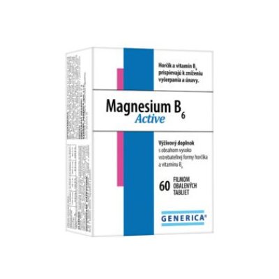 Magnesium B6 Active 60tbl Generica
