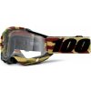 100% SPEEDLAB Cyklistické okuliare - ACCURI 2 - žltá/hnedá/zelená/čierna