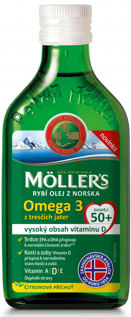 Mollers Omega 3 dospělí 50+ 250 ml od 10,99 € - Heureka.sk