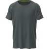 Active 140 Raglan - Crew neck Tričko STEDMAN, sivá Slate, XL