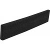 Gumová dlažba OBRUBNÍK / ukončovací diel 50 x 200 mm x 980 mm čierna - 1 ks