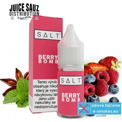 Juice Sauz e-liquid SALT, Berry Bomb 10ml - 20mg