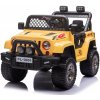 Mamido Detské elektrické autíčko Jeep Power 4x4 žlutá