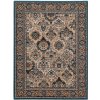 BRINTOS AGNELLA Luxusný vlnený koberec ISFAHAN Forenza smaragd/emerald 133x180 cm