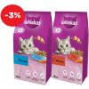 WHISKAS Hovädzie mäso pre dospelých 14 kg + Whiskas granule s tuniakom 14 kg