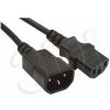 GEMBIRD Kabel síťový, prodlužovací, 3m VDE 220/230V napájecí (PC-189-VDE-3M)