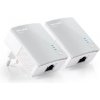 TP-LINK TL-PA4010 Starter Kit/Powerline Ethenet Adaptér do 230 V zásuvky / 500 Mbps / 2 ks v balení (TL-PA4010 Starter Kit)