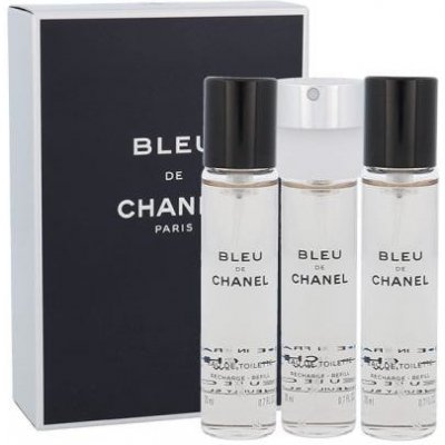 Chanel Bleu de Chanel 3x20 ml Toaletná voda Náplň pre mužov
