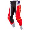 nohavice TECHSTAR OCURI, ALPINESTARS (oranžová/šedá/fialová/žltá, vel. 36)