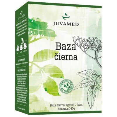 Juvamed bylinný čaj BAZA ČIERNA kvet sypaný 40 g od 1,45 € - Heureka.sk
