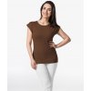 Dámske tričko CityZen ALTA hnedá 46