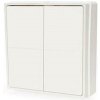 Vypínač Shelly BLU Wall Switch 4, BT (SHELLY-BLU-WS4) biely