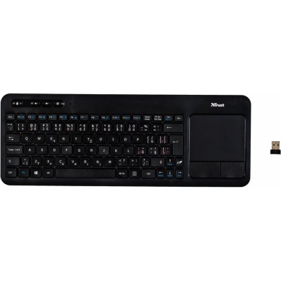 Trust Veza Wireless Touchpad Keyboard 21267 od 23,99 € - Heureka.sk
