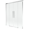 Mexen Rox dvojkrídlová rozťahovacia vaňová zástena 140 x 150 cm, transparentná, chróm - 8C9-140-002-01-00
