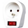 Elektrická zásuvka - rozdvojka REV biela