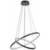 RABALUX 72345 Beliza závesné svietidlo D600mm LED 75W/7500/6100lm 3000-6500K čierna, biela, stmievateľné, diaľkový ovládač