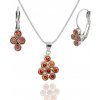 Souprava šperků CHO Orange Zirconia - Nerez RL
