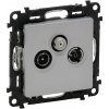 Legrand 753352 VALENA LIFE ZÁSUVKA TV-RD-SAT HVIEZDA HLINÍKOVÁ + predĺžená záruka na 3 roky