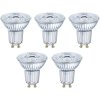 OSRAM HOMELIGHTING 4058075090460 LED En.trieda 2021 F (A - G) GU10 klasická žiarovka 4.3 W = 50 W teplá biela (Ø x d) 50 mm x 52 mm 5 ks; 4058075090460