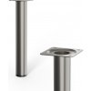Walteco Nábytková noha guľatá, priemer 30mm, výška 200mm, nerez design , 50280