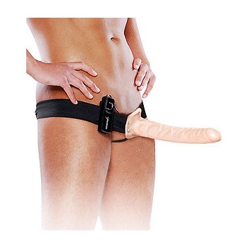 Fetish Fantasy 10 Vibrating Hollow Strap On