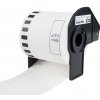 PRINTLINE kompatibilní etikety s Brother DK-22113, průsvitná filmová role, 62mm x 15,24m 100% novy kompatibil
