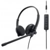DELL Pro WH1022 čierna / Headset s mikrofónom / USB (520-AAVV)