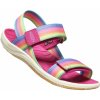 Keen Elle Backstrap Youth Detské páskové letné sandále 10031226KEN rainbow/festival fuchsia 7(39)