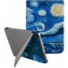 ARMORI KEEPER K028, puzdro so stojanom pre Pocketbook 740 InkPad 3 - motív Gogh (Obal na čítačku Pocketbook 740 InkPad 3 - ARMORI KEEPER K028, motív Gogh, stojan, magnet, AutoSleep + záruka 3 roky + d