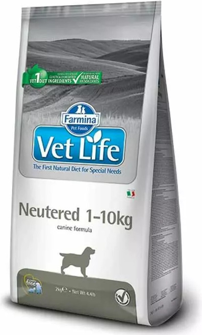 Vet Life dog Neutered 1-10 kg 10 kg