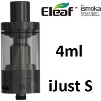 iSmoka Eleaf iJust S clearomizer 0,3ohm čierny 4ml