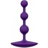Romp - amp purple flexible silicone anal beads 12.5 cm purple