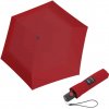 Knirps Mini Duomatic Dark Chili - elegantní plně automatický deštník červená 9581004001