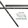 Salming Q-series Carbon Pro 2.0 RD Oval Shaft 29 Black/Silver florbalka - 96 (107) cm