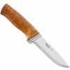 Helle HE-200076 Alden poľovnícky nôž 11 cm, drevo kučeravej brezy, kožené puzdro